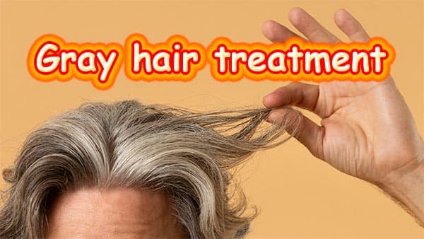 Methods of treating gray hair - Spun Tips